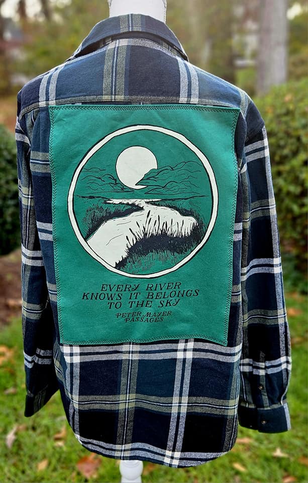 Picture of Passages Green and Black Flannel Shirt - Large